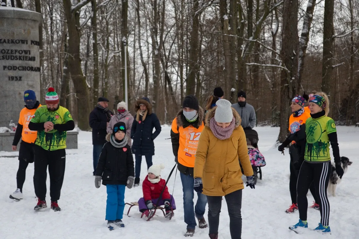 Charytatywny bieg "Ostrów Biega" podczas 29. Finału WOŚP (zdjęcia)
