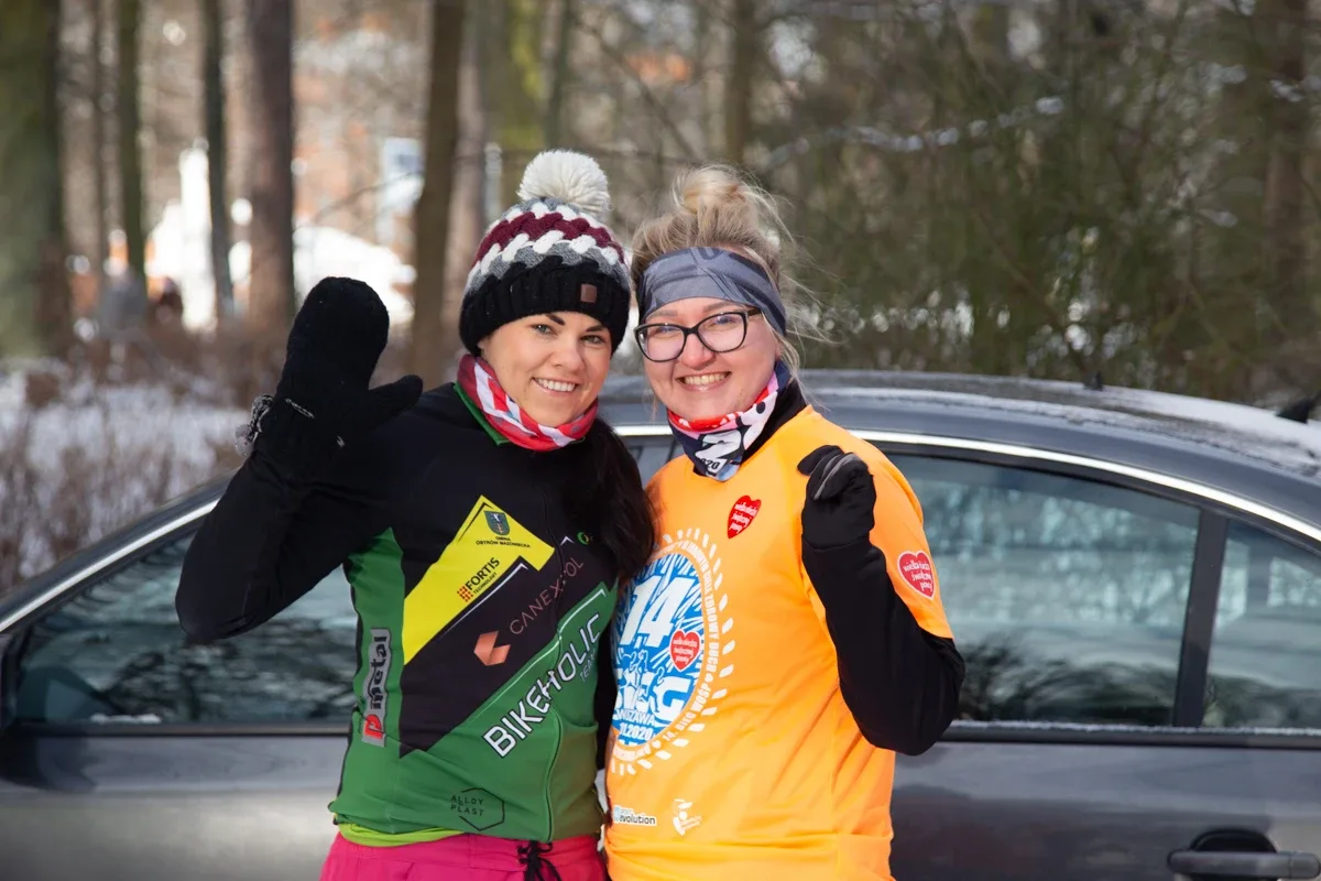 Charytatywny bieg "Ostrów Biega" podczas 29. Finału WOŚP (zdjęcia)