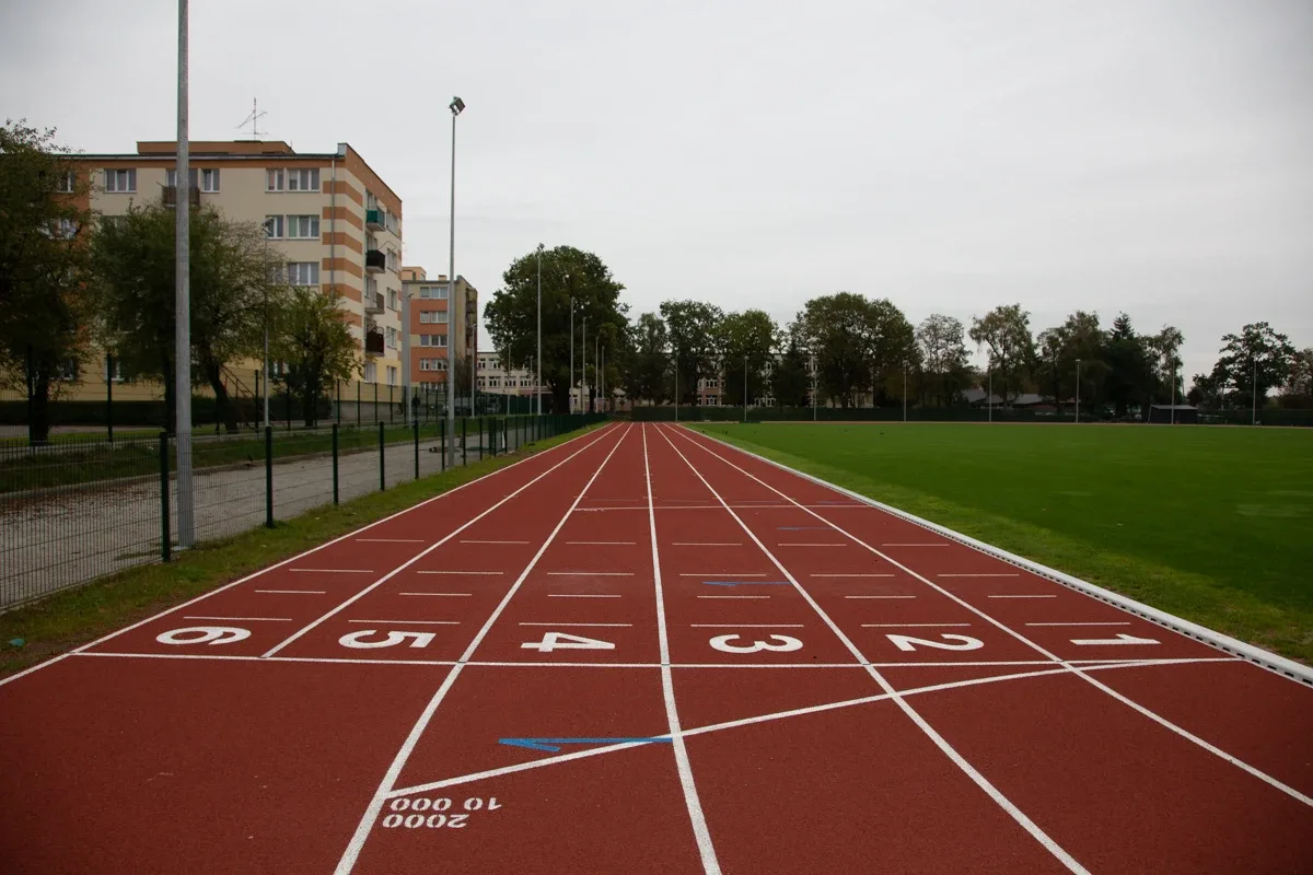 Prace na terenie stadionu miejskiego (zdjęcia)