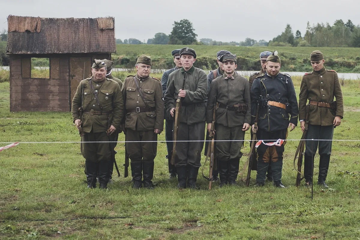 Gmina Brok zorganizowała inscenizację bitwy sprzed 100 lat (zdjęcia)