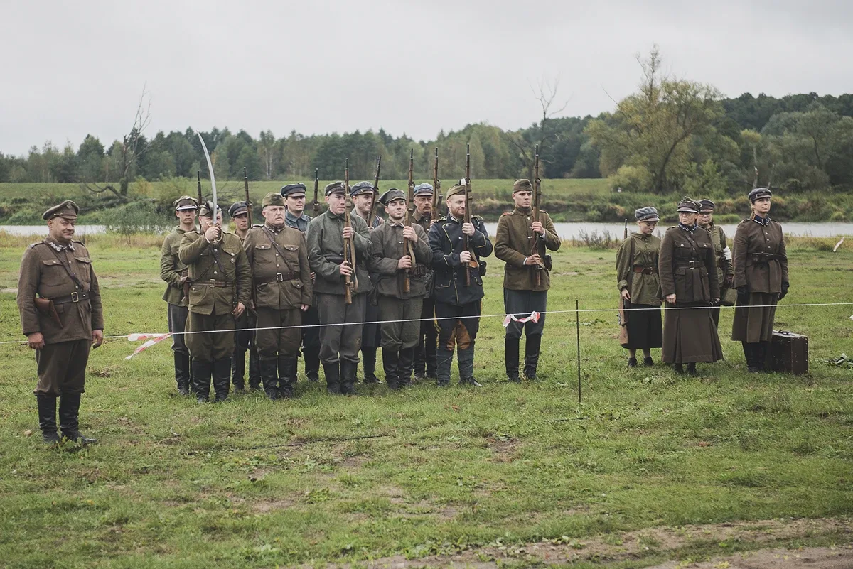 Gmina Brok zorganizowała inscenizację bitwy sprzed 100 lat (zdjęcia) 