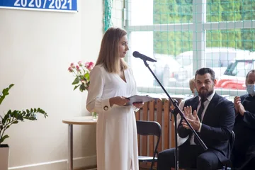 Rozpoczęcie roku szkolnego w "czwórce" (zdjęcia, wideo)