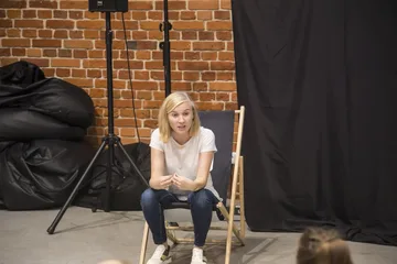 Warsztaty teatralne w Jatkach dla najmłodszych (zdjęcia)