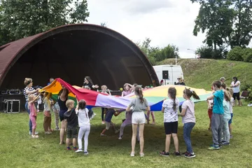Letnia zabawa w Jordanku (zdjęcia)