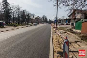 Nowy pas ruchu na ulicy Armii Krajowej (zdjęcia)
