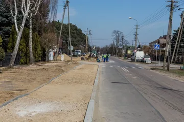 Budowa ciągów pieszo-rowerowych (zdjęcia)