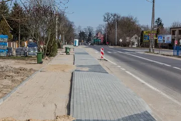 Budowa ciągów pieszo-rowerowych (zdjęcia)