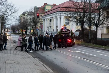 Mieszkańcy Ostrowi Mazowieckiej pożegnali Zygmunta Klepackiego (zdjęcia)