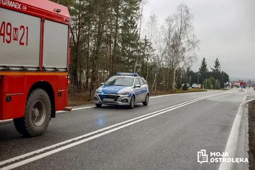 Poważny wypadek w Czerwinie. Poszkodowane dzieci (zdjęcia)