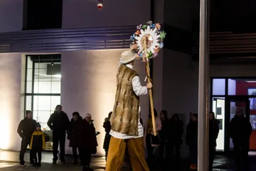 Happening Krakowskiego Teatru Ulicznego (zdjęcia, wideo)