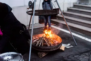 "Ulica świąteczna" przed miejskim ratuszem (zdjęcia)