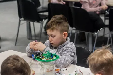 Świąteczne warsztaty w ostrowskiej bibliotece (zdjęcia)