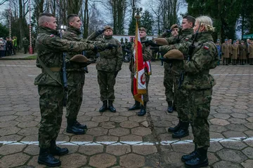 Mieszkańcy powiatu ostrowskiego w szeregach WOT (zdjęcia)
