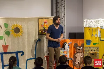 "Perypetie Pluszowego Misia". Spektakl dla dzieci w Ostrowi Mazowieckiej (zdjęcia, wideo)