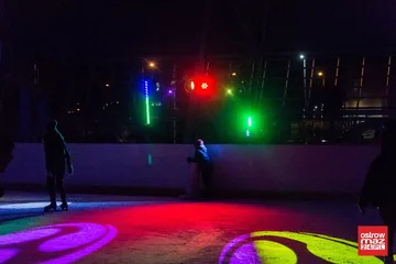 Disco-lodowisko w Ostrowi Mazowieckiej (zdjęcia, wideo)
