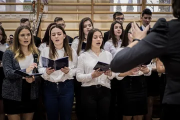 Obchody Święta Niepodległości w ostrowskim Ekonomiku (zdjęcia)