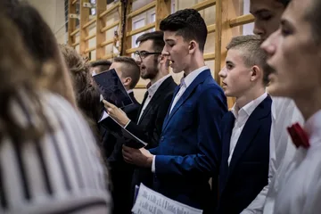 Obchody Święta Niepodległości w ostrowskim Ekonomiku (zdjęcia)