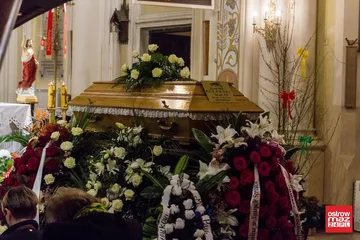 Ostatnia droga śp. Sławomira Różańskiego (zdjęcia)