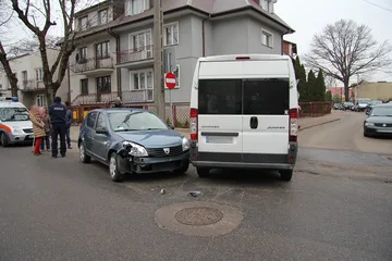 Mieszkaniec powiatu poszkodowany w Ostrołęce (zdjęcia)