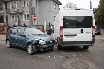 Mieszkaniec powiatu poszkodowany w Ostrołęce (zdjęcia)