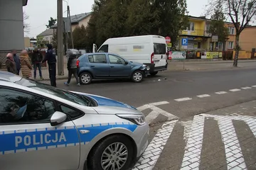 Mieszkaniec powiatu poszkodowany w Ostrołęce (zdjęcia)