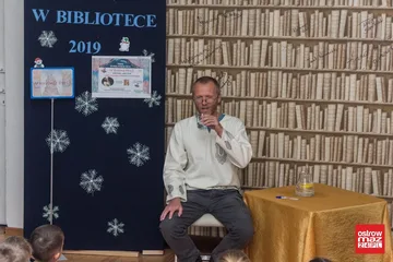 Albert Kwiatkowski opowiadał dzieciom ciekawe historie (zdjęcia, wideo)