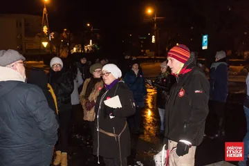 Stop nienawiści. Ostrów Mazowiecka uczciła pamięć zabitego prezydenta Gdańska (zdjęcia, wideo)