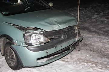 Zderzenie opla i audi w Ponikwi Dużej (zdjęcia)