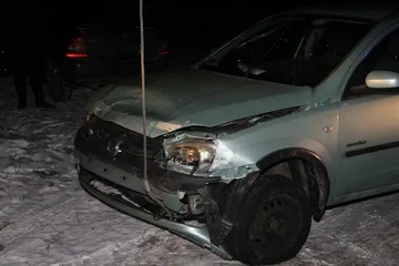 Zderzenie opla i audi w Ponikwi Dużej (zdjęcia)