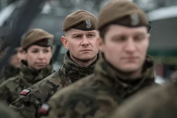 Ośmiu mieszkańców powiatu ostrowskiego terytorialsami (zdjęcia)