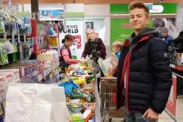 "Ekonomik" pomagał potrzebującym (zdjęcia)