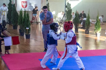 Setki karateków na macie (zdjęcia, wideo)