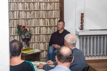 Piotr Rowicki w MBP (zdjęcia)