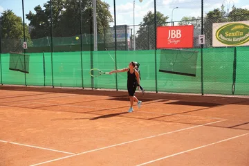 Agata Dębek z sukcesem na ostrołęckim korcie (zdjęcia, wideo)