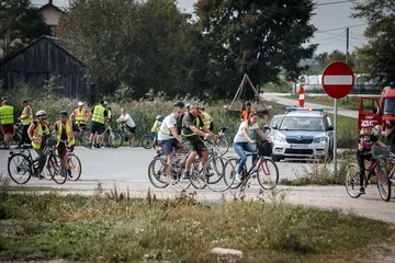 Rajd rowerowy w Andrzejewie. Upamiętnili poległych