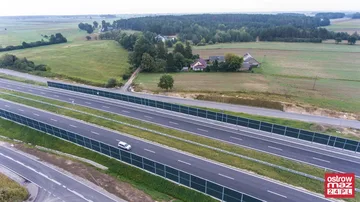 S8 wciąż w trakcie przebudowy (zdjęcia z lotu ptaka)