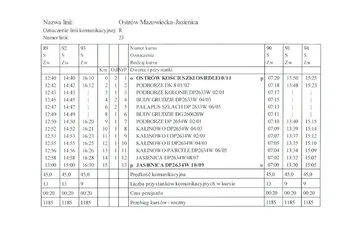 Znamy rozkład jazdy autobusów. Harmonogram obowiązuje od 3 września