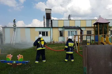 Manewry strażackie w gminie Andrzejewo (zdjęcia)