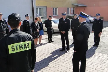 Pożegnanie ze służbą asp. sztab. Zbigniewa Baczewskiego (zdjęcia)