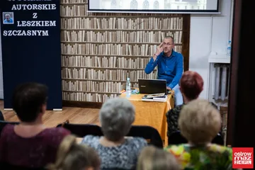 Spotkanie autorskie z Leszkiem Szczasnym (zdjęcia, wideo)