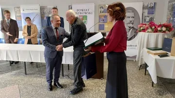 Wręczenie medalu im. Wiktora Godlewskiego (zdjęcia)