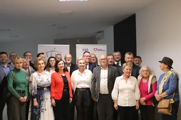 Noworoczne spotkanie. Politycy podsumowali miniony rok i oficjalnie otworzyli biuro europoselskie i poselskie (zdjęcia, wideo)