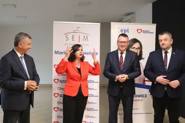 Noworoczne spotkanie. Politycy podsumowali miniony rok i oficjalnie otworzyli biuro europoselskie i poselskie (zdjęcia, wideo)