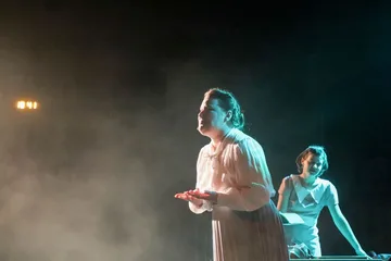 Historia i emocje na scenie. Poruszający spektakl "Cichy front" (zdjęcia)