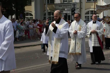 Uroczystość Bożego Ciała w Ostrowi Mazowieckiej (zdjęcia)