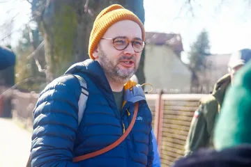 Krajoznawcza wyprawa przez Ostrów z Panem Filipem Springerem (zdjęcia)