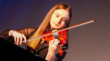 Muzyczne popołudnie w Galerii Sztuki "Jatki" - Koncert Młodych Muzyków (zdjęcia)