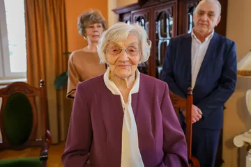 Pani Jadwiga Kołakowska obchodziła swoje setne urodziny (zdjęcia)