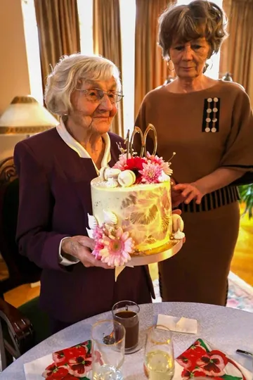 Pani Jadwiga Kołakowska obchodziła swoje setne urodziny (zdjęcia)