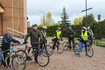 12 km rowerem do Jasienicy znalazło śmiałków gotowych na rajd (zdjęcia)